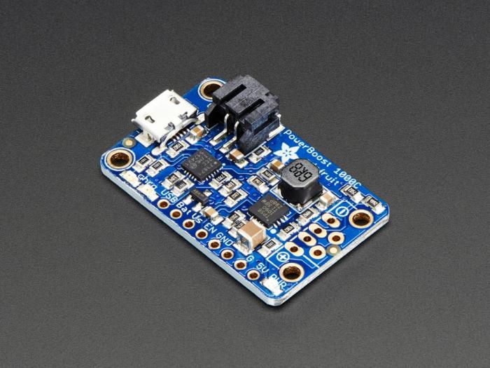 PowerBoost Li-Po-laddare 3.7V / 5V USB @ 1A @ electrokit (6 av 8)