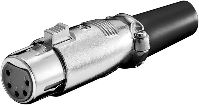XLR 5-pin female @ electrokit (1 of 1)