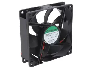 Fläkt 50x50x10mm 5VDC 30.7dBA 23.3m³/h @ electrokit