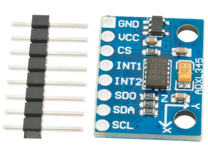 ADXL345 accelerometer 3-axel monterad på kort @ electrokit (1 av 2)