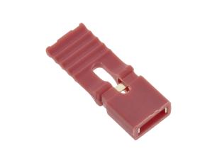 Bygel 2.54mm 2p röd lång @ electrokit