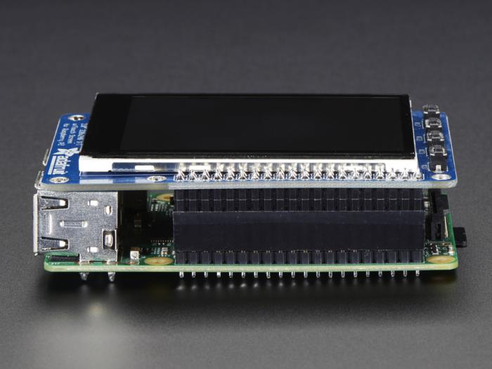 PiTFT Plus 320x240px 2.8