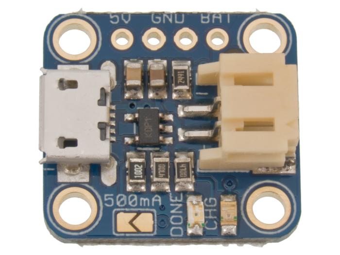 Micro Lipo - Laddare för LiPo/LiIon MicroUSB @ electrokit (2 av 3)