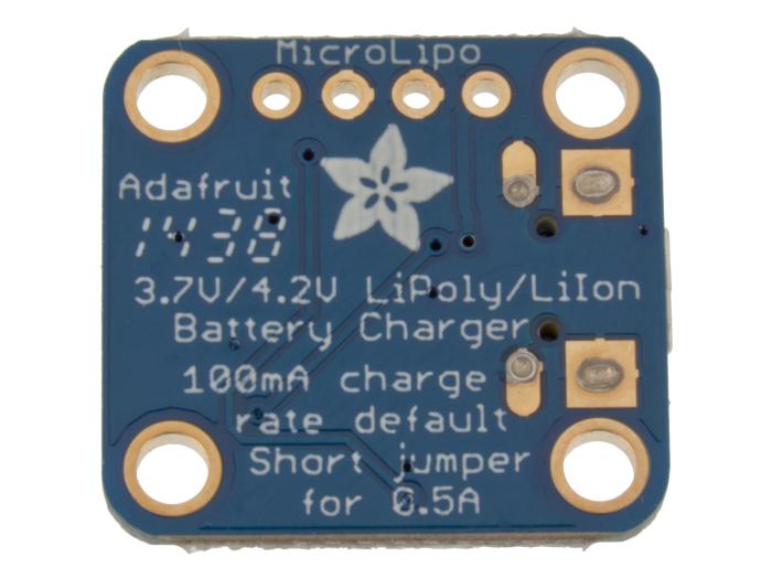 Micro Lipo - Laddare för LiPo/LiIon MicroUSB @ electrokit (3 av 3)