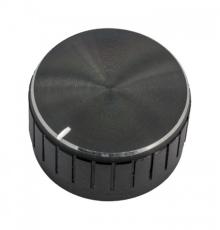 Ratt ø32x17 aluminium svart @ electrokit