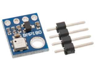 BMP180 lufttryckssensor monterad på kort @ electrokit