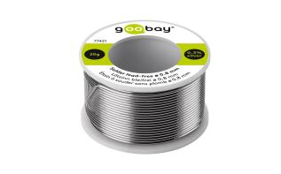 L&ouml;dtenn Sn/Cu/Ag 0.8mm 20g blyfritt @ electrokit