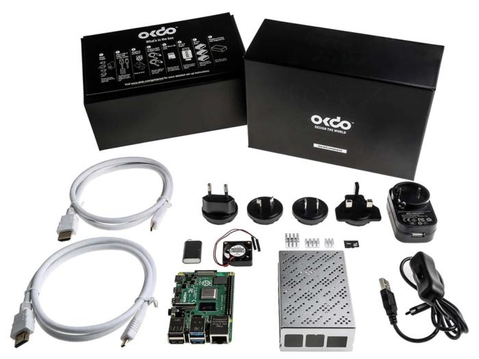Raspberry Pi 4 4GB Starter Kit @ electrokit (1 av 1)