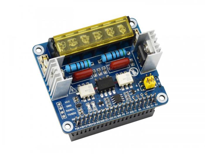 2x Triac HAT for Raspberry Pi @ electrokit (1 of 11)