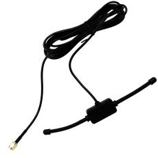 Antenn 433MHz 3dBi SMA dipol 3m kabel @ electrokit