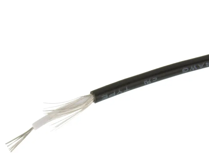RVVP 1x0.2 shielded black /m @ electrokit (1 of 1)