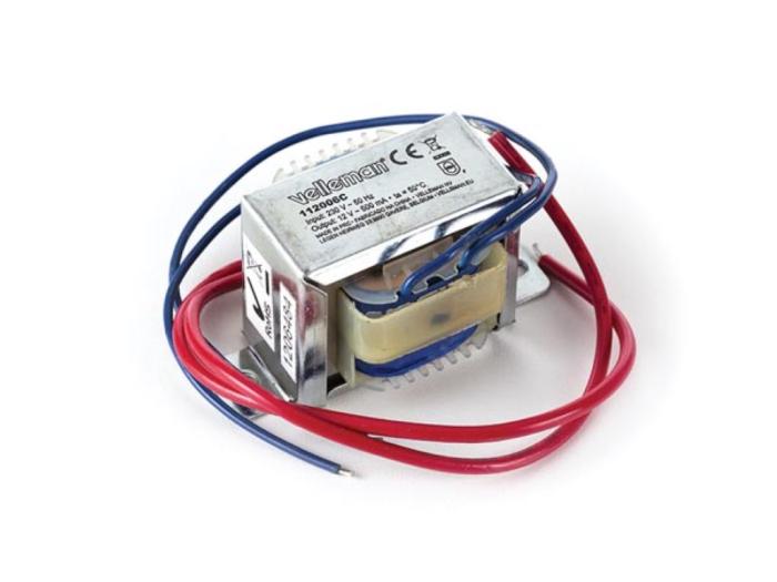 Transformator 12V 500mA @ electrokit (1 av 1)