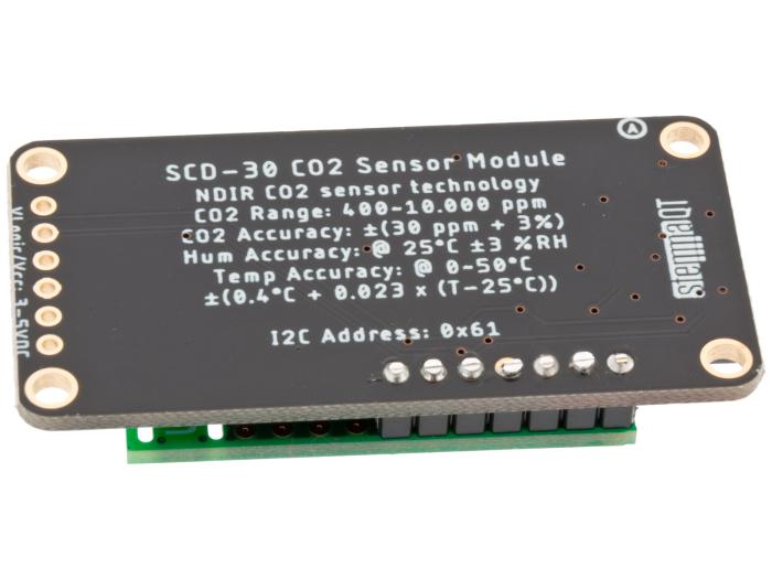 Miljösensor SCD-30 - Co2, Temperatur & rH @ electrokit (2 av 2)