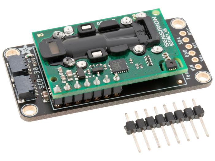 Miljösensor SCD-30 - Co2, Temperatur & rH @ electrokit (1 av 2)