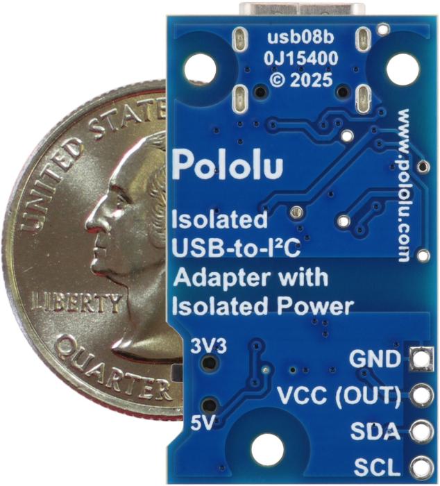 Isolerad USB-C och 3.3V/5V strömförsörjning till I2C - Qwiic @ electrokit (4 av 5)