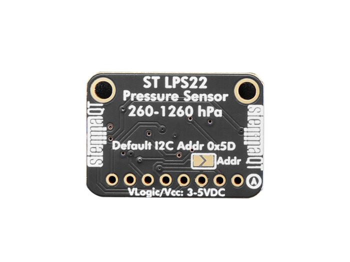 Lufttryckssensor med temperatur 24-bit LPS22 - Qwiic @ electrokit (2 av 5)