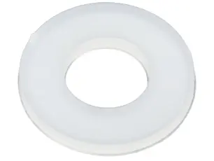 Bricka nylon M4 4.3x9x0.8mm 50-pack @ electrokit