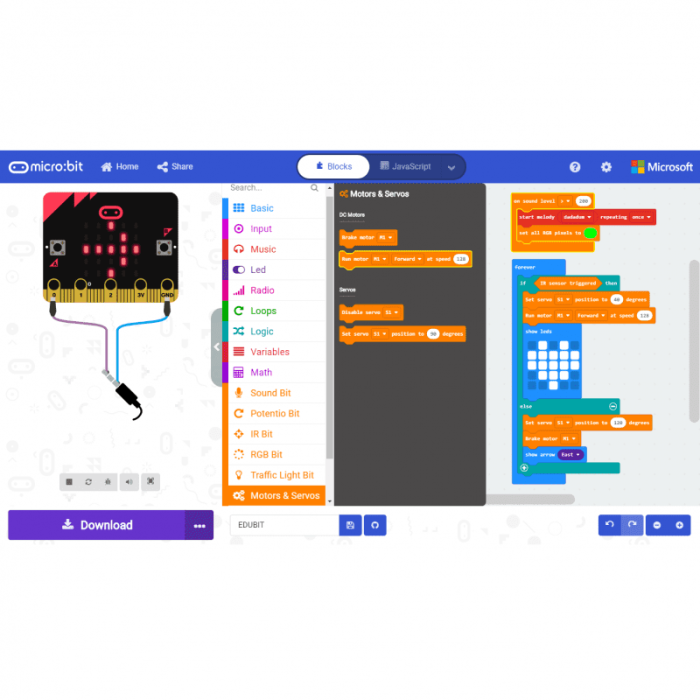 Edu:bit - Utbildningspaket för BBC micro:bit @ electrokit (3 av 6)