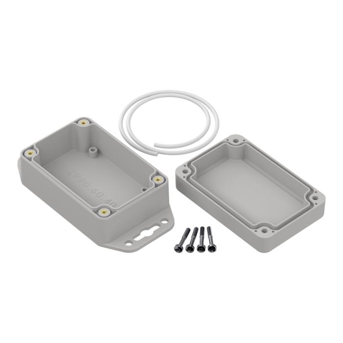Enclosure flange 60x90x40mm ABS IP65 @ electrokit (2 of 4)