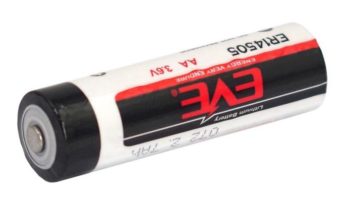 Litium tionylklorid 3.6V AA 2700mAh EVE @ electrokit (2 av 3)
