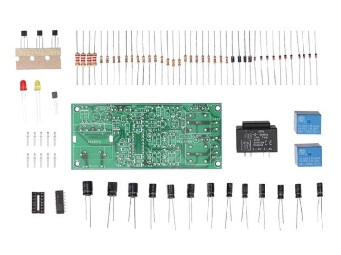 Speaker protector 2ch - soldering kit @ electrokit (2 of 2)