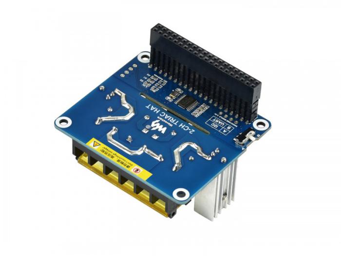2x Triac HAT for Raspberry Pi @ electrokit (2 of 11)