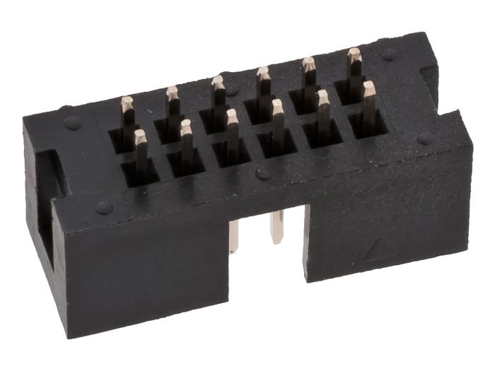 IDC male PCB 12-pin 2.54mm @ electrokit (2 of 2)