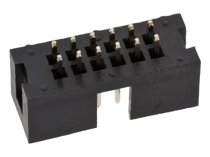 IDC hane PCB 12-pol 2.54mm @ electrokit (2 av 2)
