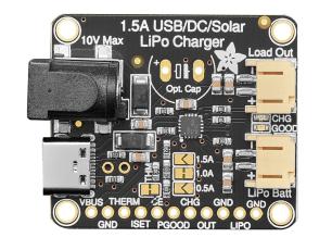 Battery charger LiPo universal 1.5A @ electrokit