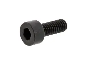 Screw Hex socket head cap M4x10 black @ electrokit