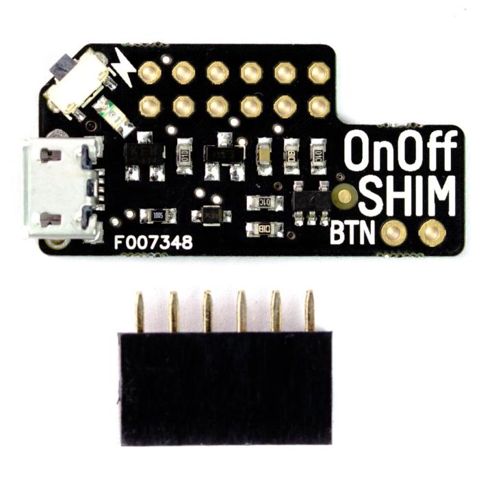 On/Off SHIM - Power switch for Raspberry Pi @ electrokit (2 of 4)