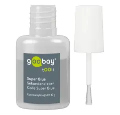 Super Glue - cyanoacrylate 10g with brush @ electrokit