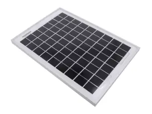 Solpanel 10W - Polykristallin @ electrokit