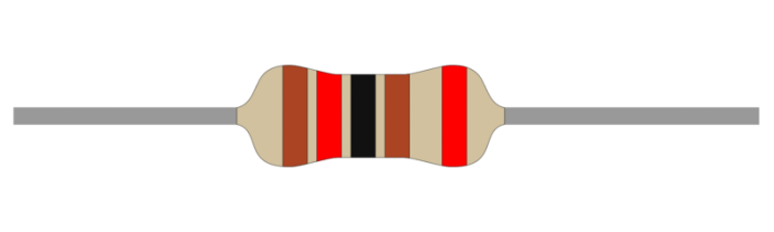 Resistor 3W 1.2kohm 2% (1k2) @ electrokit (1 of 1)