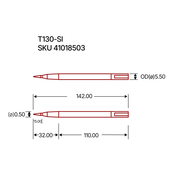 Lödspets T130-SI @ electrokit (2 av 2)
