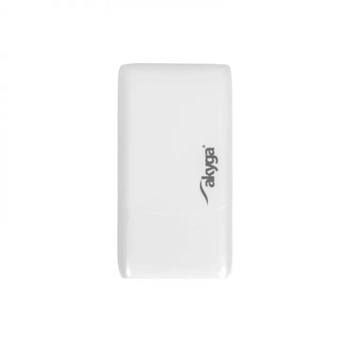 Dual USB-C PD charger 65W angled @ electrokit (5 of 6)