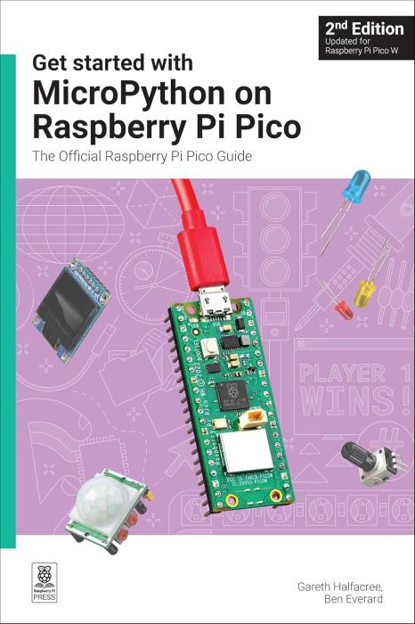 Get Started with MicroPython on Raspberry Pi Pico - 2nd Edition @ electrokit (1 av 1)