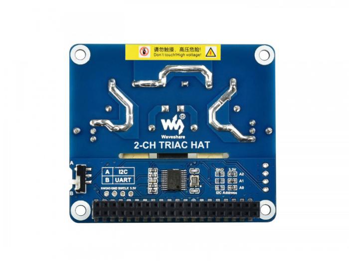 2x Triac HAT for Raspberry Pi @ electrokit (4 of 11)