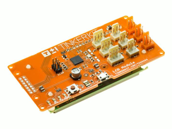 TinkerKit LCD 16x2 (Arduino Leonardo) @ electrokit (2 av 2)