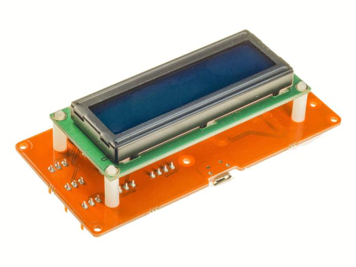 TinkerKit LCD 16x2 (Arduino Leonardo) @ electrokit (1 av 2)