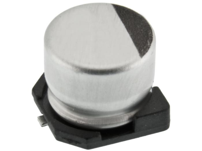 El.lyt SMD 100uF 16V 85C ø6.5x5.5mm @ electrokit (1 av 1)