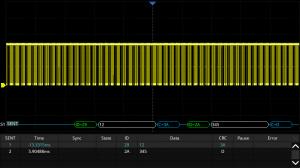 SENT trigger & decode SDS2000HD-SENT @ electrokit