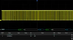 SENT trigger & decode SDS2000HD-SENT @ electrokit