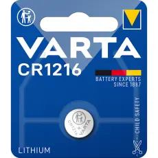 CR1216 batteri litium 3V Varta @ electrokit