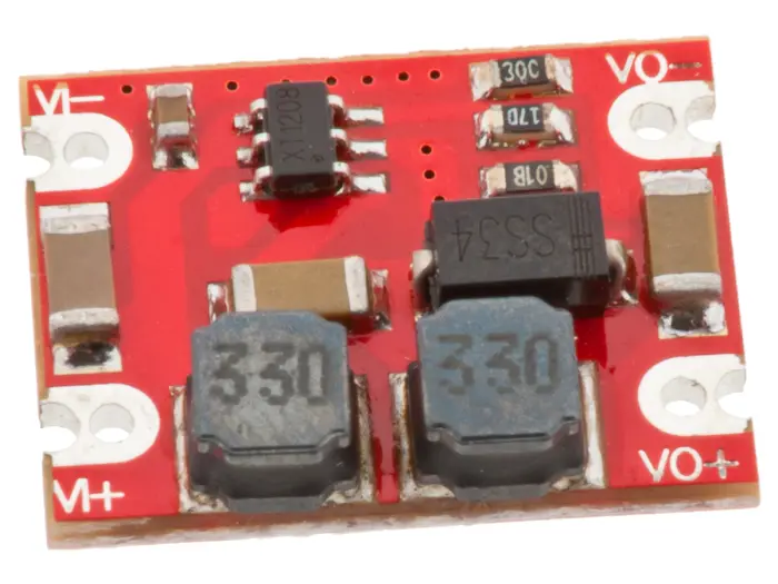 DC-DC converter step-up/step-down 5V 100mA @ electrokit (1 of 2)
