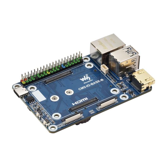 Compute Module 5 mini base IO Board NVMe @ electrokit (2 av 6)
