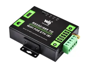 IoT Gateway RS232/485 till WiFi/Ethernet med PoE @ electrokit