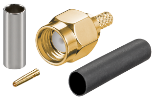 SMA-RP hane crimp RG174/RG316 @ electrokit