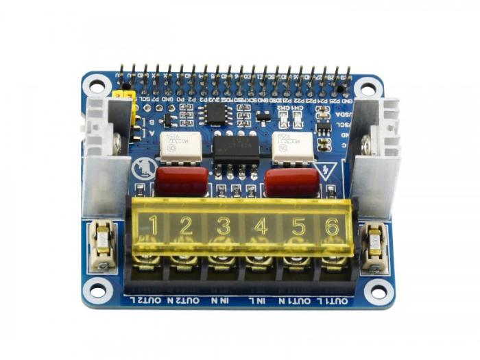 2x Triac HAT for Raspberry Pi @ electrokit (6 of 11)