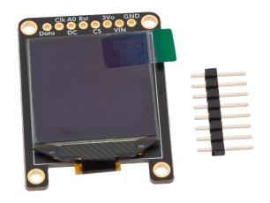 1.12" 128x128px monokrom OLED - QWIIC @ electrokit